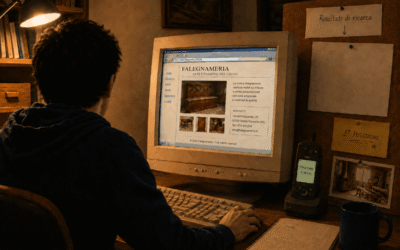 Il mio primo vero sito online? Era brutto ma funzionava